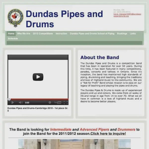 dundas pipes and drums