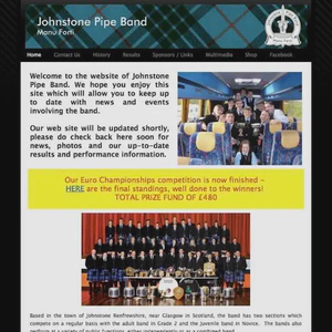 johnstone pipe band