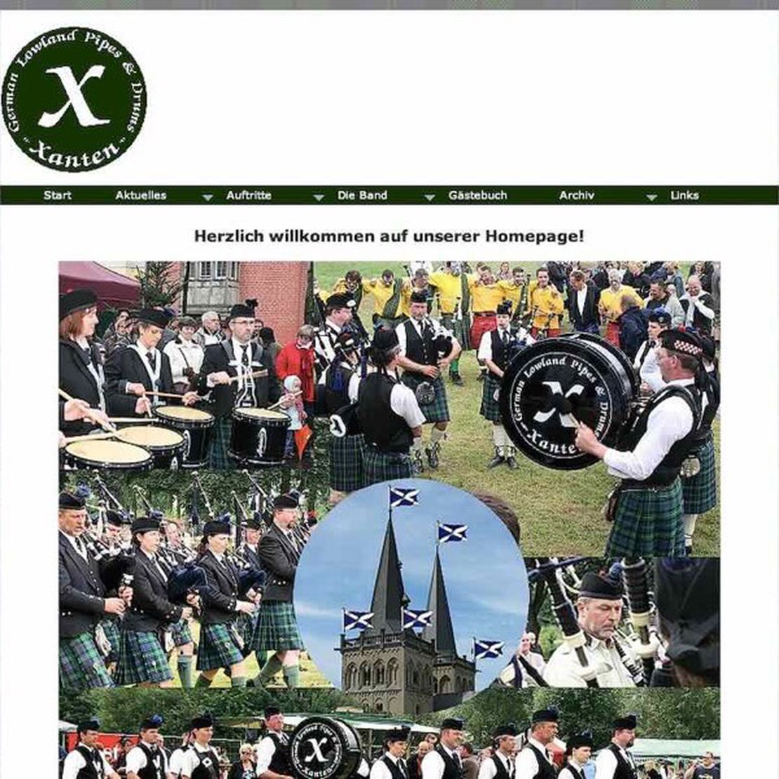 german lowland pipes and drums