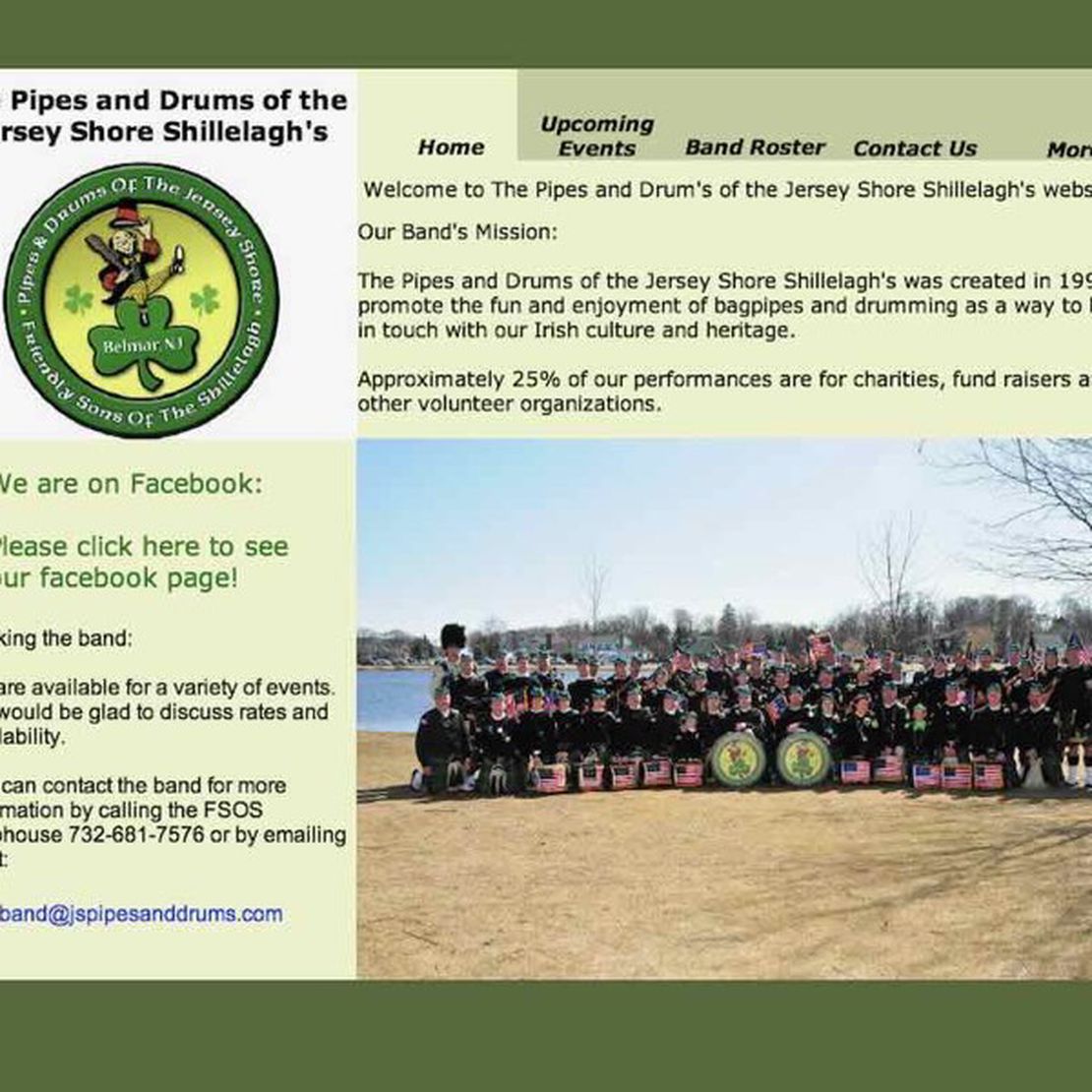 pipes and drums of the jersey shore shillelaghs