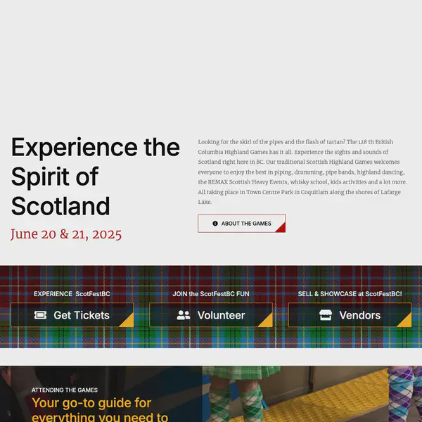 ScotFestBC: The British Columbia Highland Games
