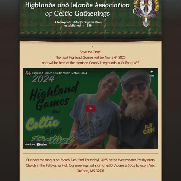 Highland Games and Celtic Music Festival