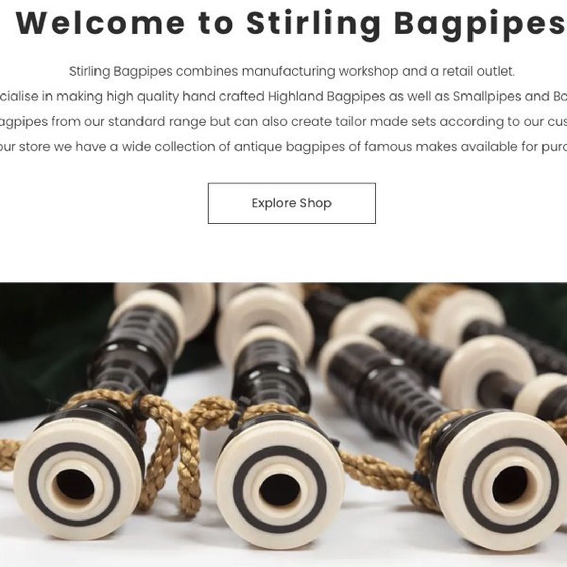 Stirling Bagpipe