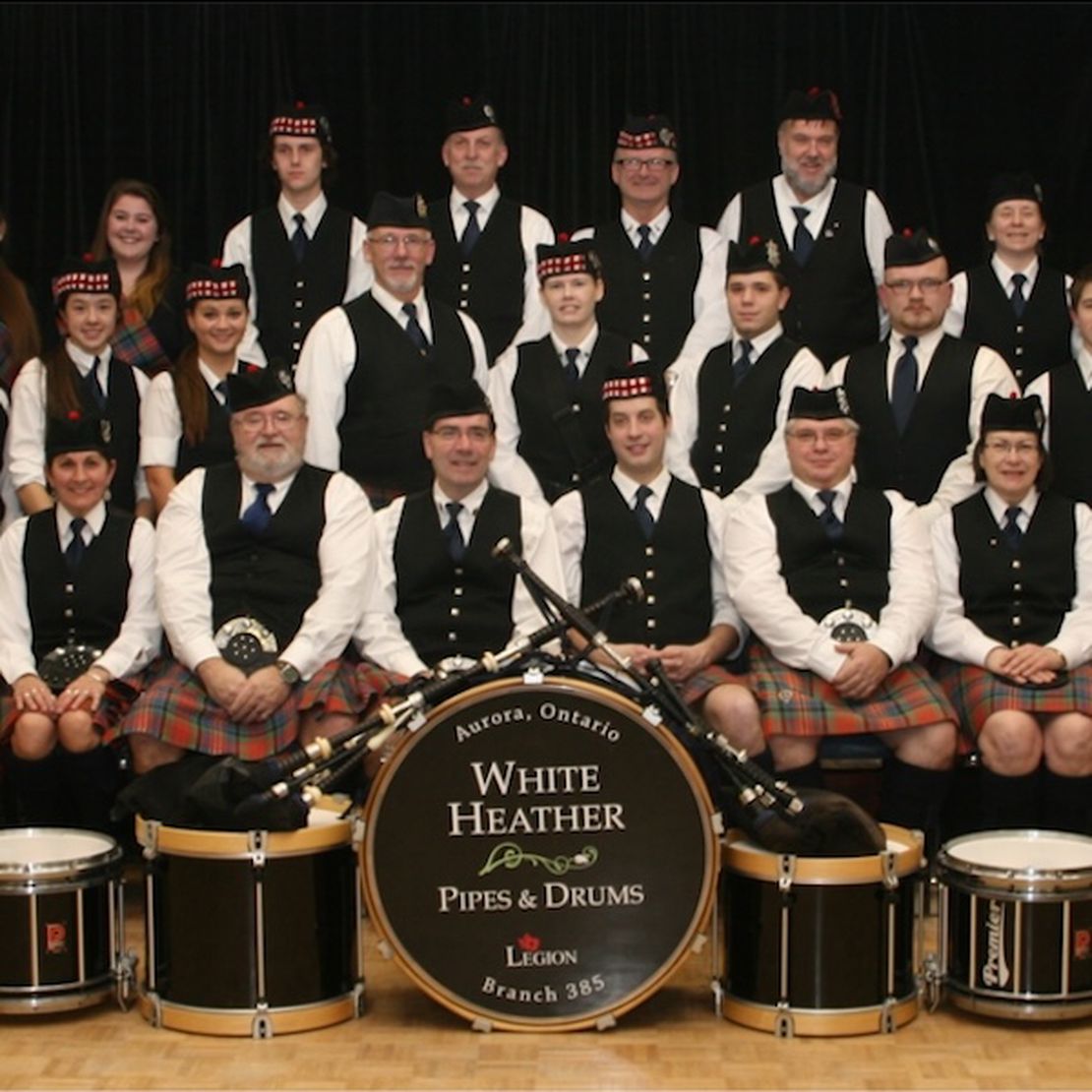 White Heather Pipes & Drums