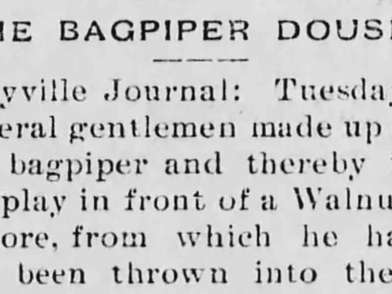 the hobo bagpiper