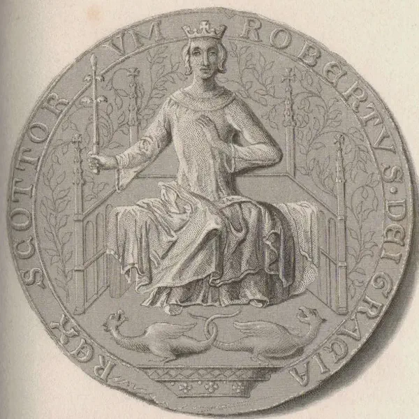 Robert II, grandson of Robert the Bruce, died at Dundonald Castle.