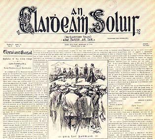 First issue of Gaelic Leagues An Claidheamh Soluis is published