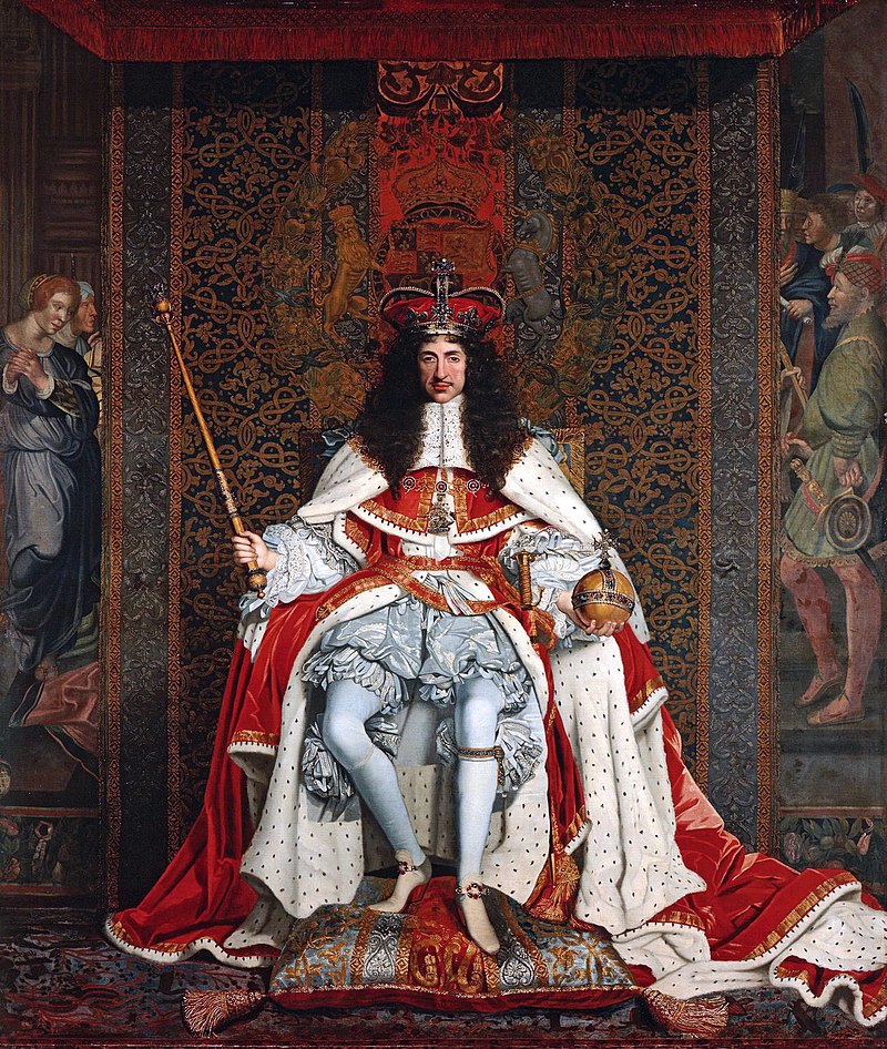 Charles II crowned at Westminster Abbey.