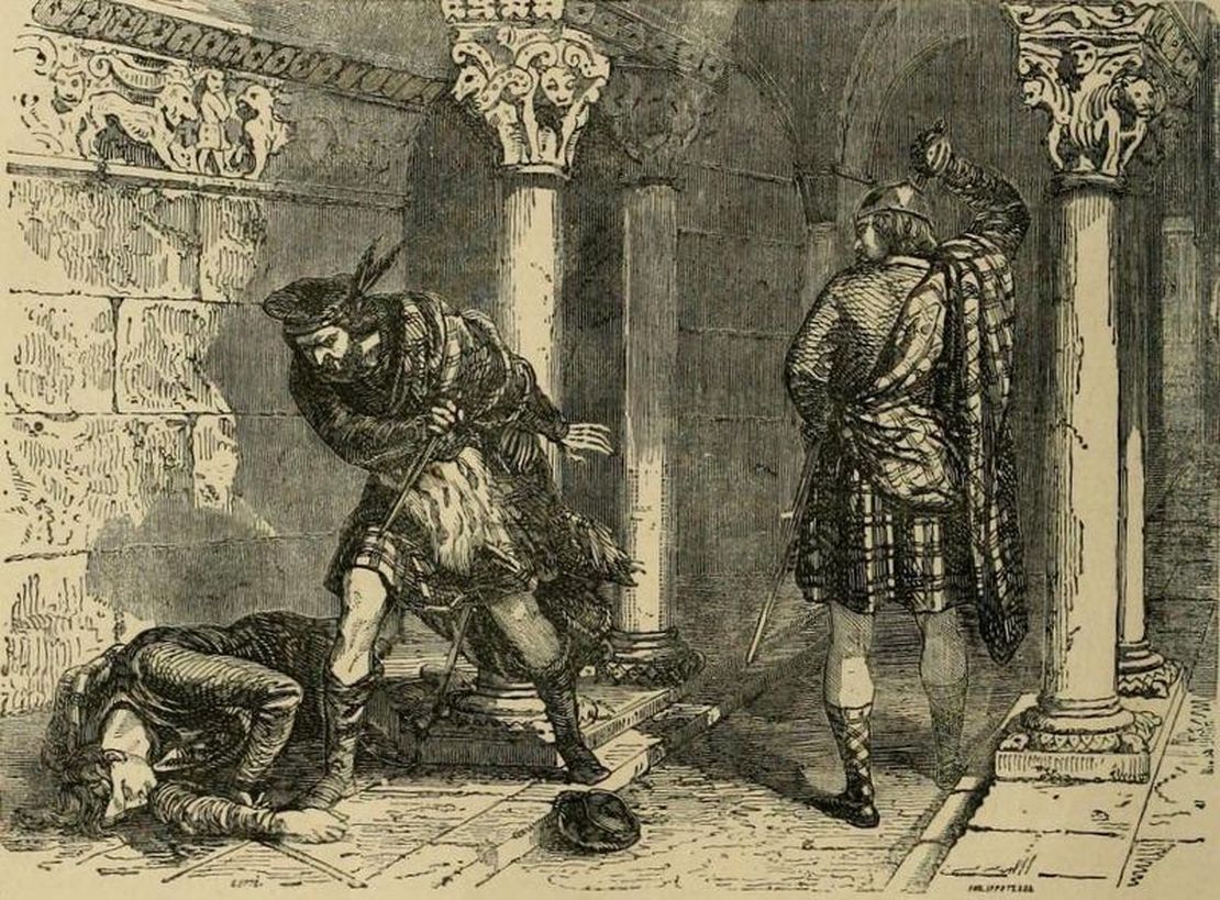 Robert the Bruce murdered Red Comyn