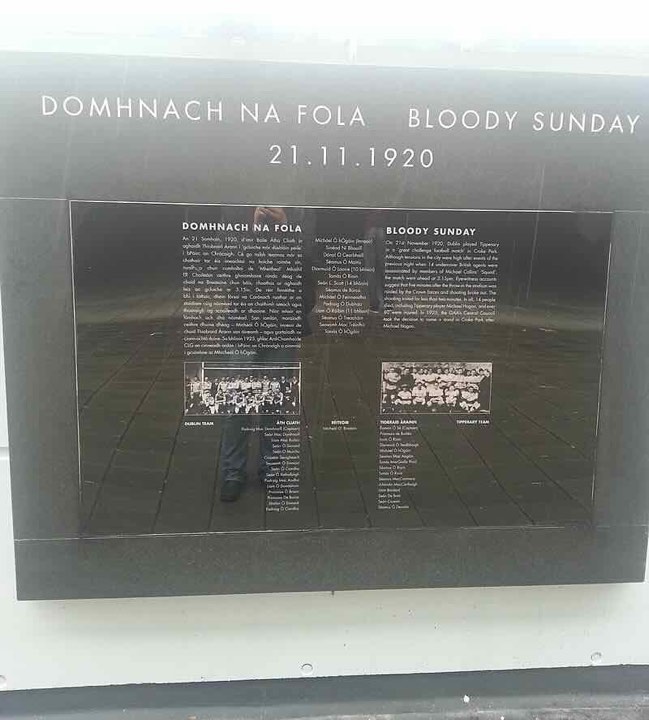 Bloody Sunday, Dublin Ireland, 1920