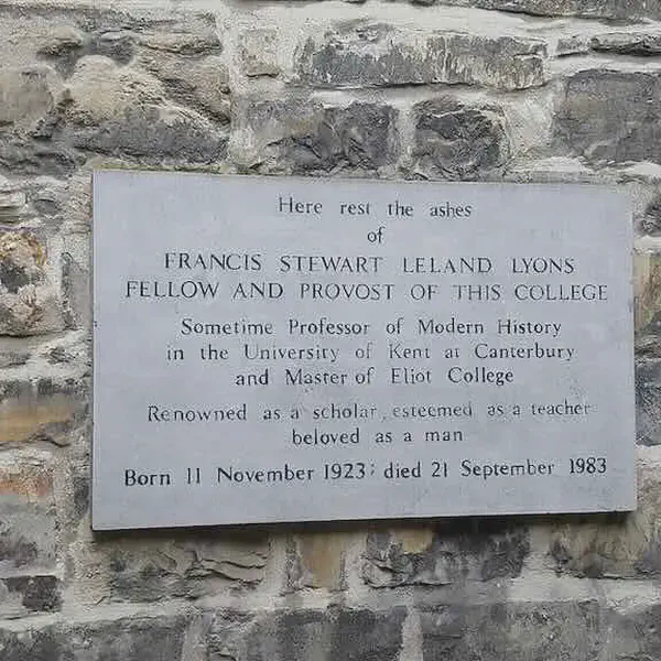 Birth of F.S.L. Lyons, historian and biographer