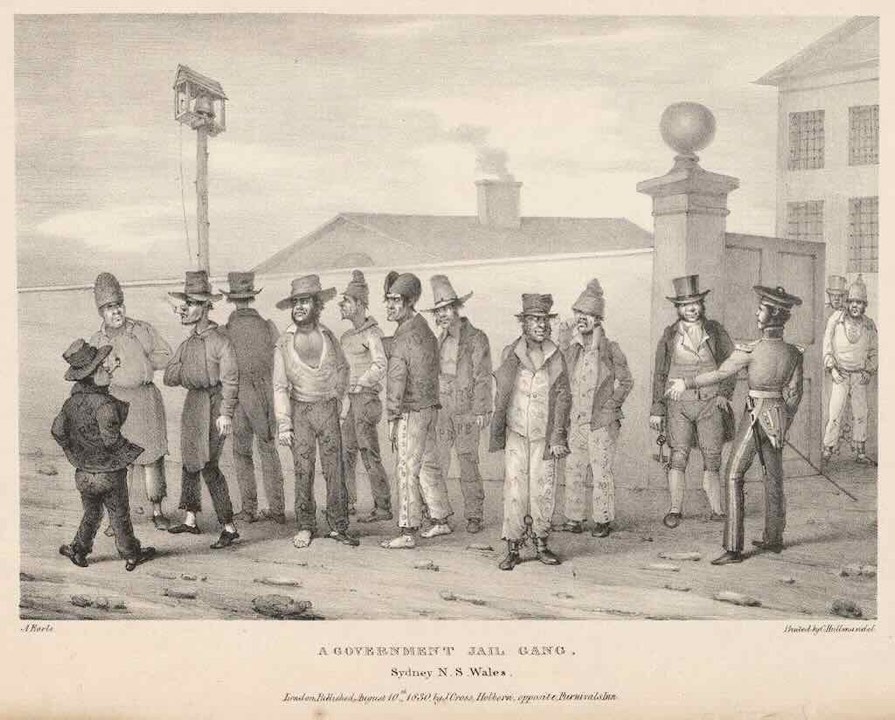 First convicts from Ireland arrive in New South Wales, Australia