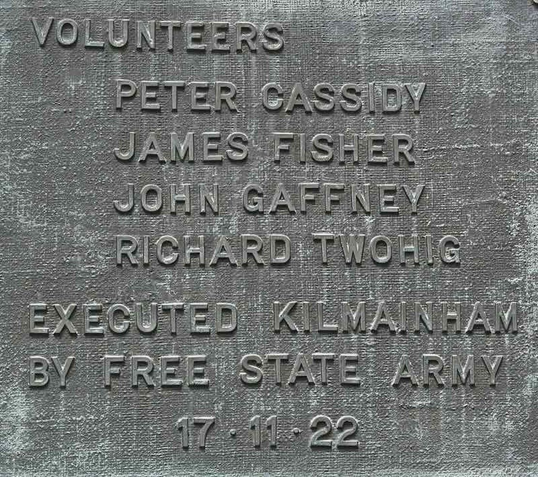The Irish Free State begins the executions of seventy seven anti Treaty republican prisoners