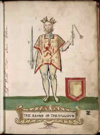 John Balliol (Toom Tabard or Turncoat) crowned.