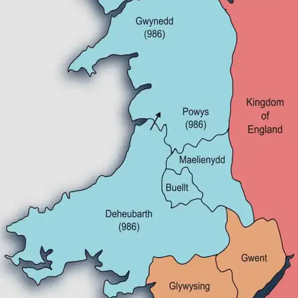 Invading English army destroyed by Llywelen II at Battle of Moel-y-don