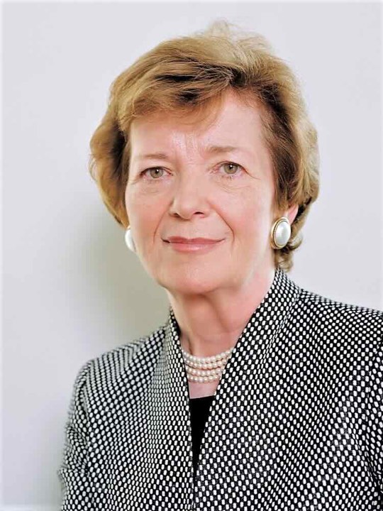 Ireland elects its first woman President Mary Robinson