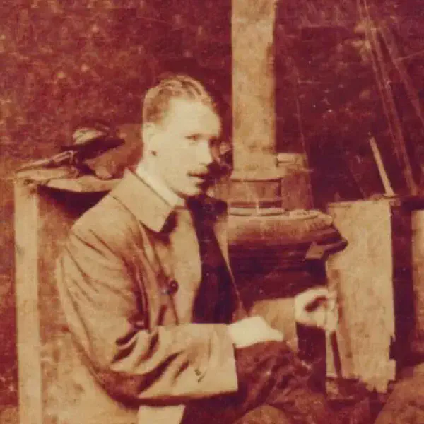 Michael Healy, stained-glass artist, illustrator and painter, is born in Dublin