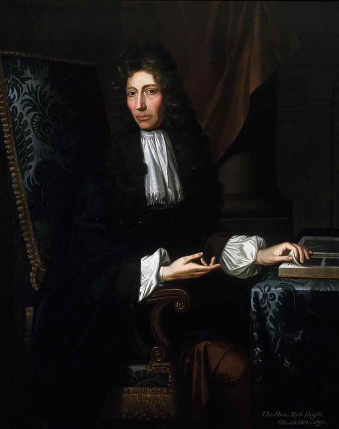 Robert Boyle, pioneer chemist and physicist dies