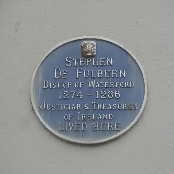 Stephen de Fulbourne, becomes justiciar and establishes a mint at Waterford